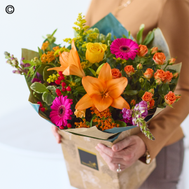 Hand-tied bouquet